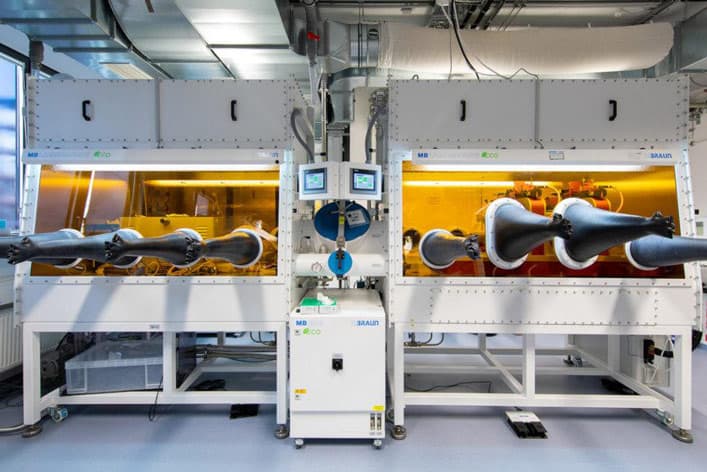 FOM alphaSC in Mbraun glovebox at HZB